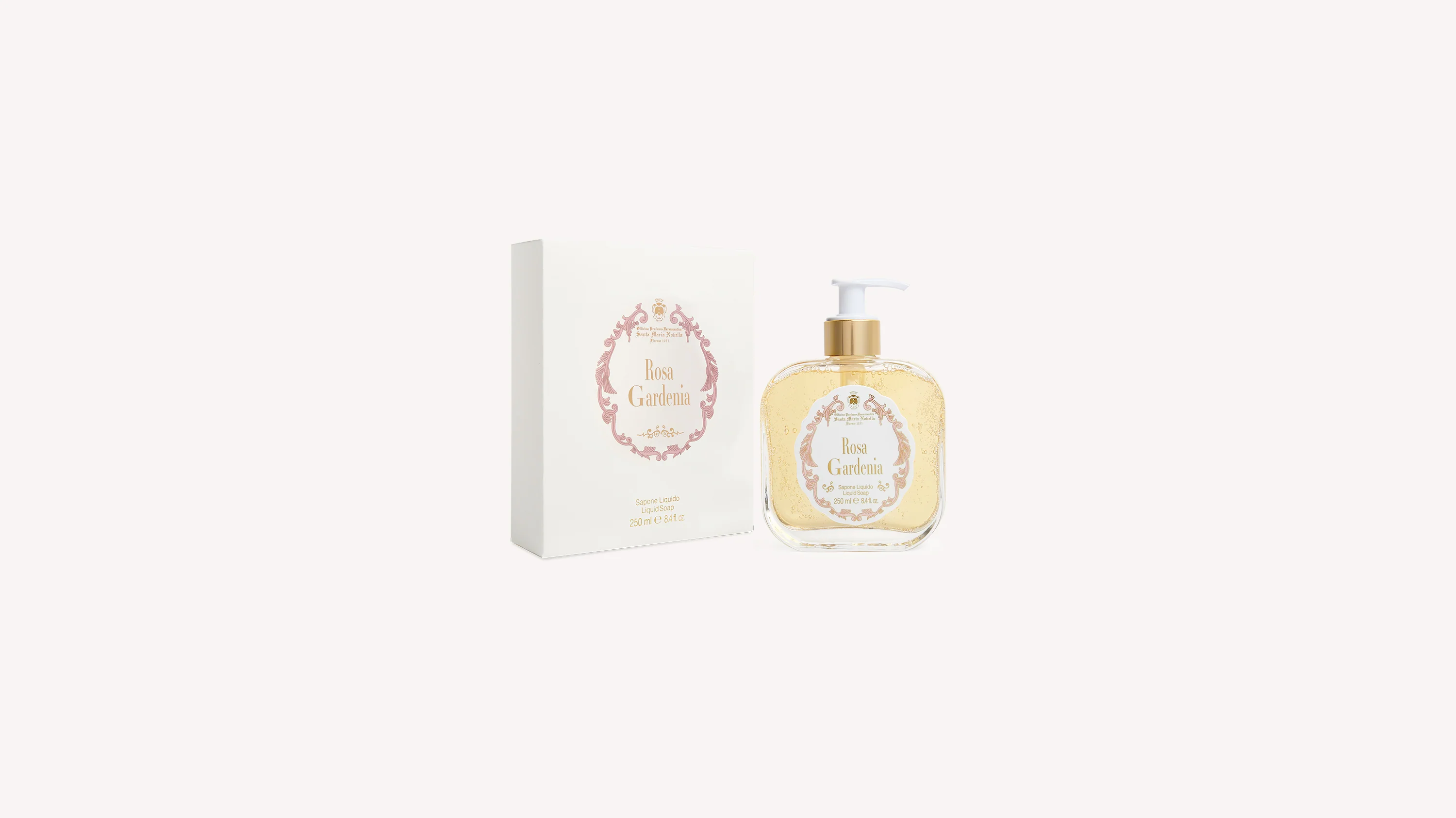 Rosa Gardenia Liquid Soap - Image 4