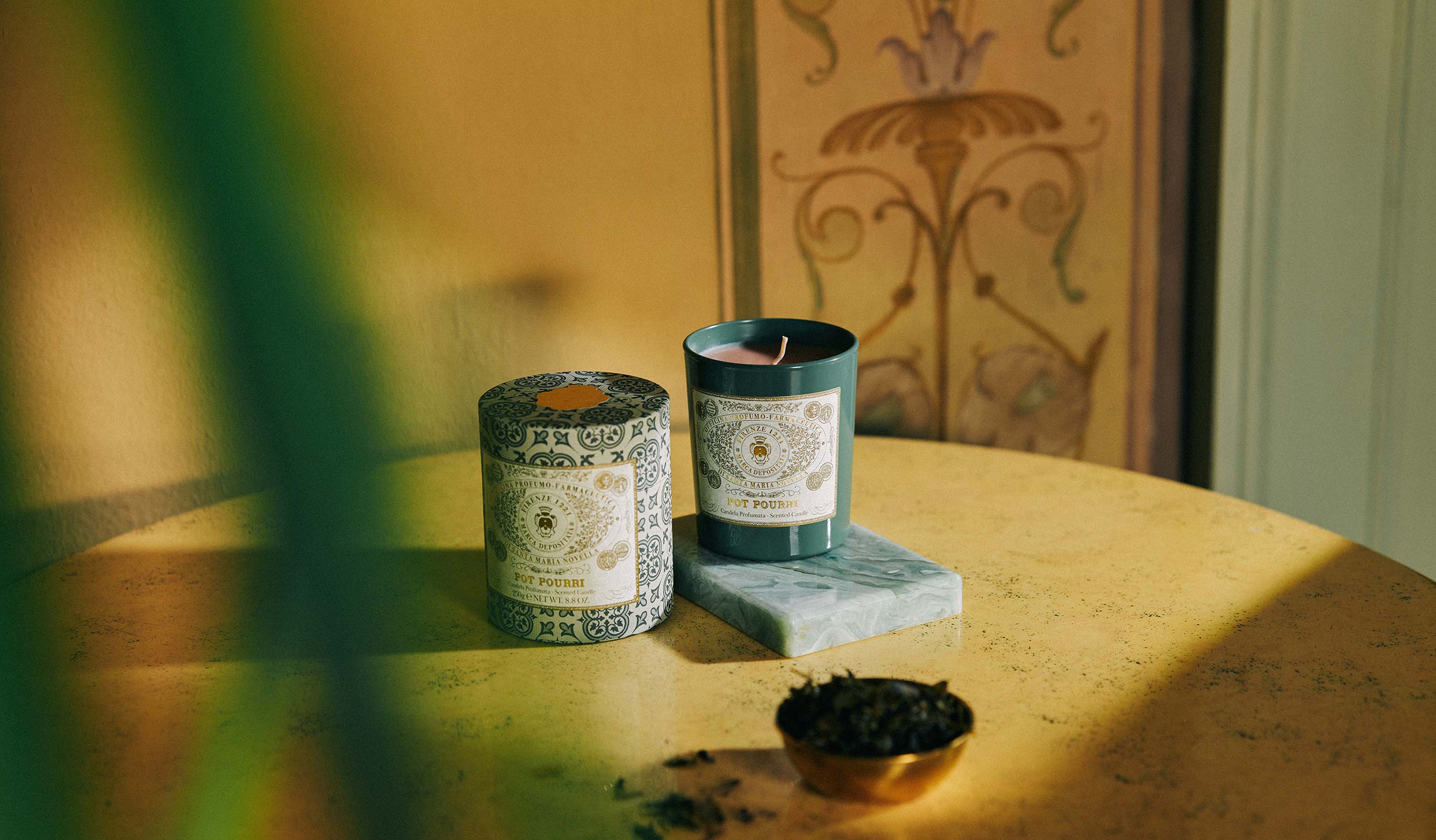 Pot Pourri Scented Candle - Image 2